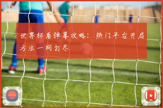 世界杯看弹幕攻略：热门平台开启方法一网打尽